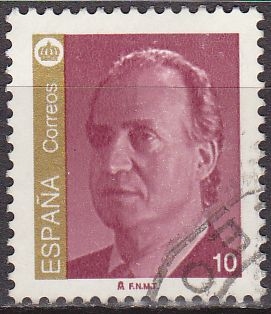 España 1995 3378 Sello º Rey D. Juan Carlos I 10 pts Timbre Espagne Spain Spagna